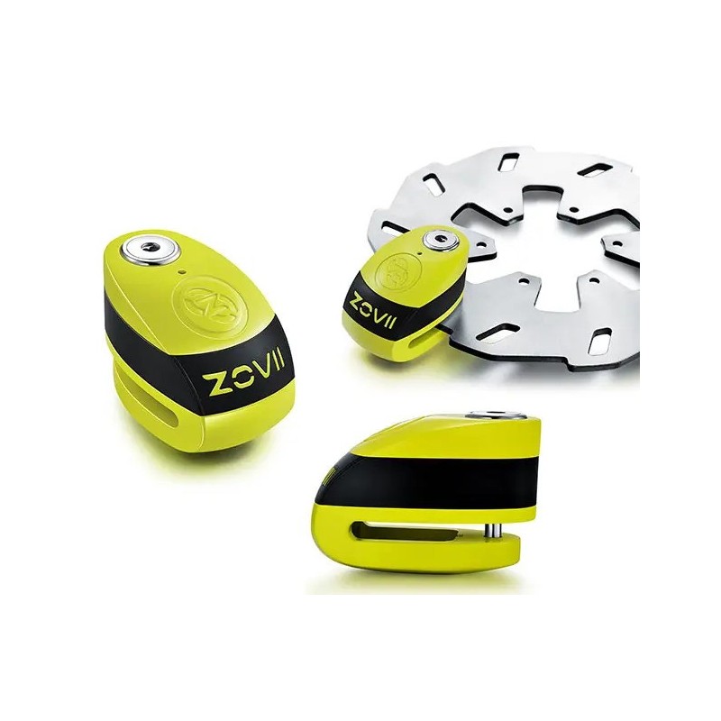 Κλειδαριά Δισκόφρενου με Συναγερμό Zovii ZD6 (6mm)