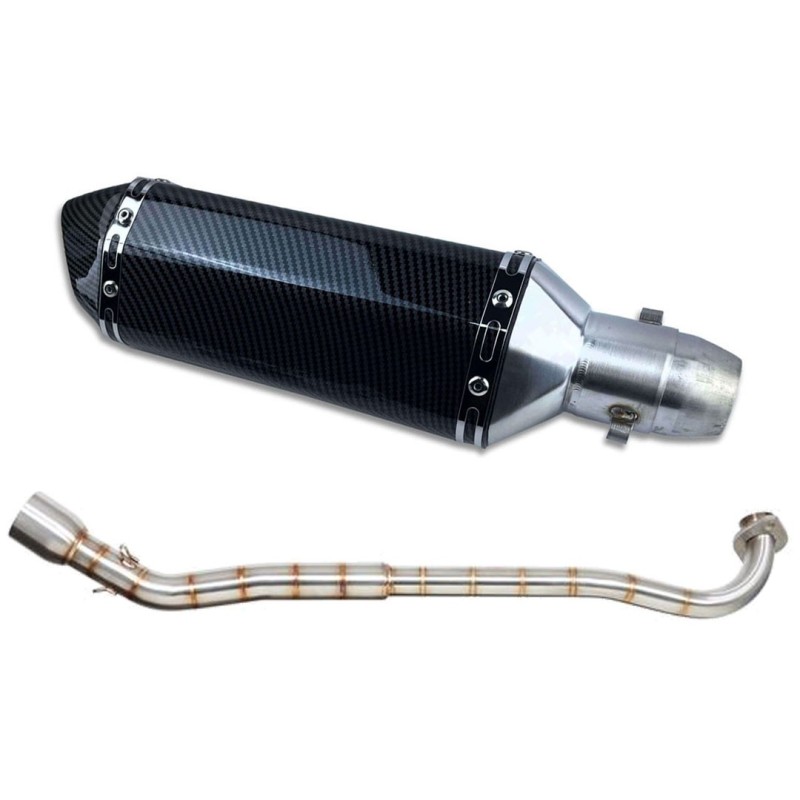 Εξάτμιση Ολόσωμη FullCarbon για Yamaha CryptonS