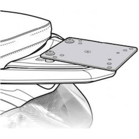 Βάση Βαλίτσας SHAD Piaggio Liberty 50-125-150