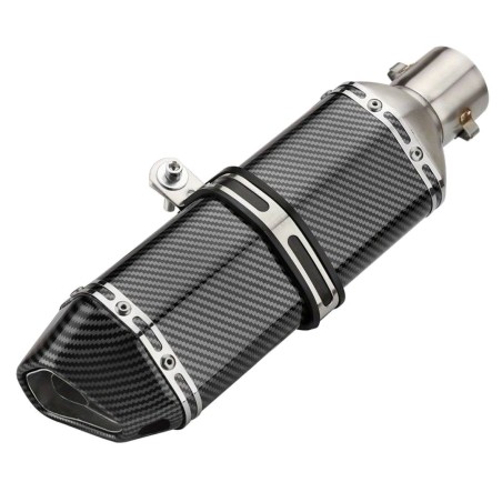 Tελικό εξάτμισης Μοτοσυκλέτας Universal FullCarbon