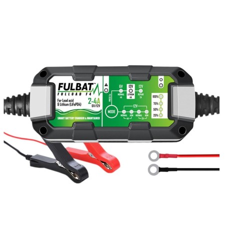 Φορτιστής Μπαταρίας Fulbat 2-4A 6/12V Fulload F4