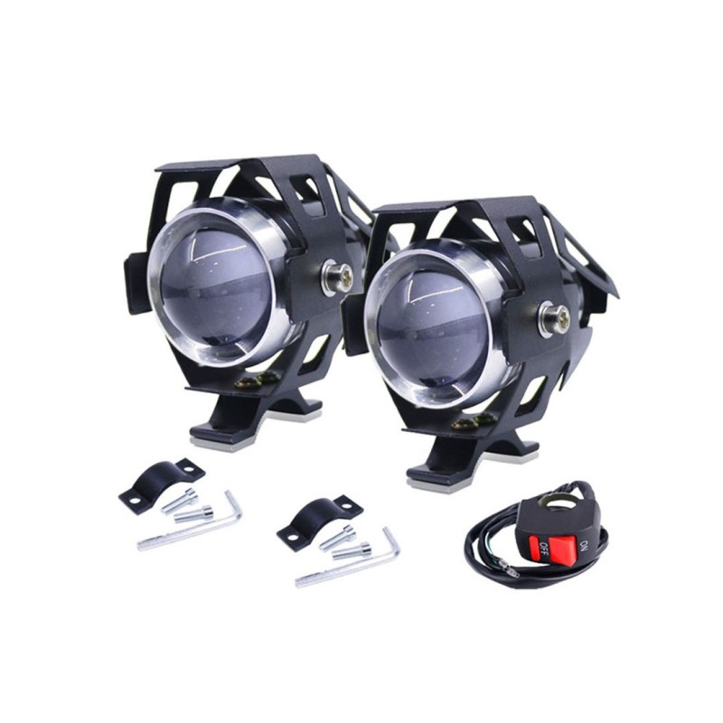 Προβολάκια Μοτοσυκλέτας Αδιάβροχα Cree Led