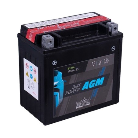 Μπαταρία INTACT YTX14-BS AGM