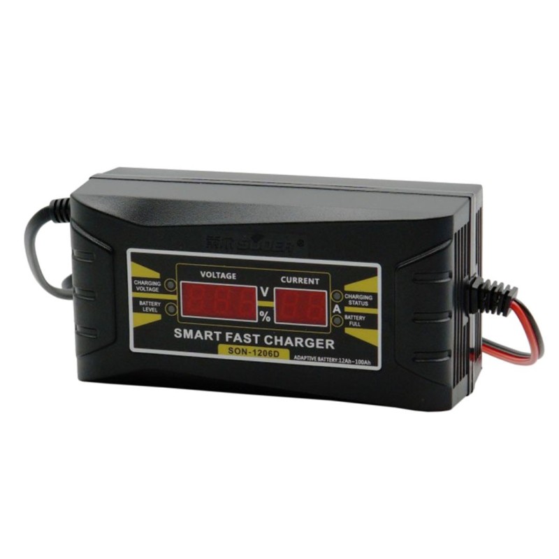Αυτόματος Ταχυφορτιστής Μπαταρίας SUOER 12V